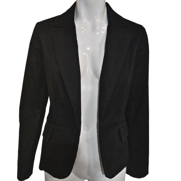 Ricki's black stripe textured suit jacket - Picture 2 of 5